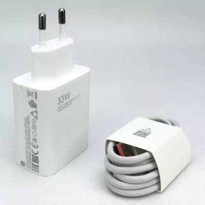 شارژر اصلی سرکارتنی 33 وات توربو شارژ MDY-16-EF شیائومی به همراه کابل تایپ سی