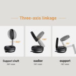 هولدر گوشی مگنتی مدل K10B - تصویر 8