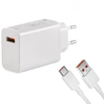 شارژر شیائومی 33 وات دو پین با کابل اصل - تصویر 3